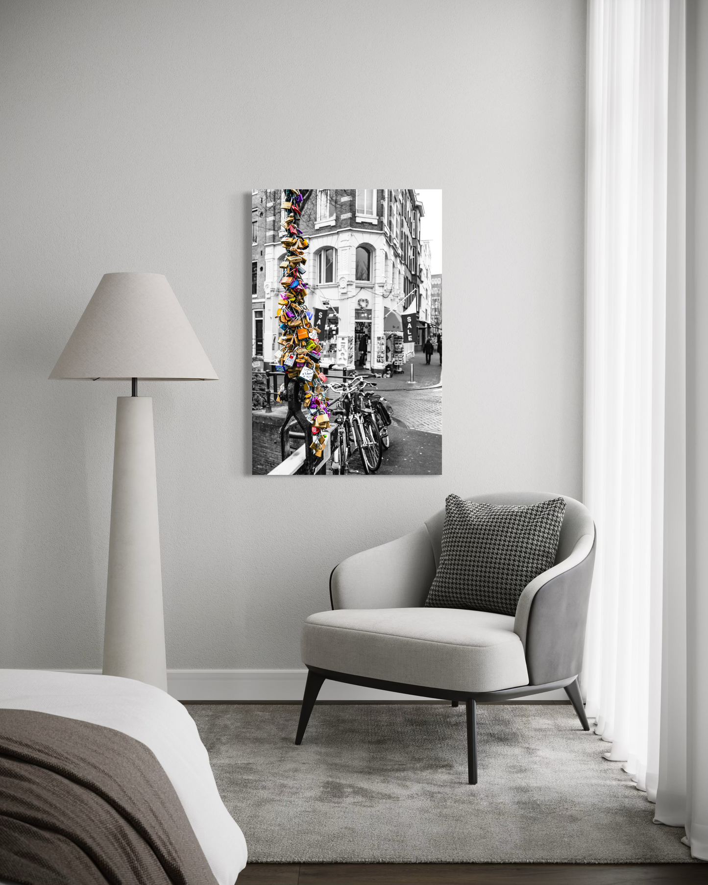 Locks of Love | Amsterdam Photography Print | Metal, Canvas & Paper