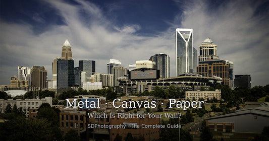 Metal vs Canvas vs Paper Prints — Which Is Right for Your Wall?