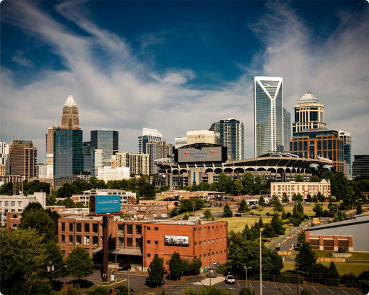 Charlotte Skyline (Bank of America Stadium), Charlotte, NC